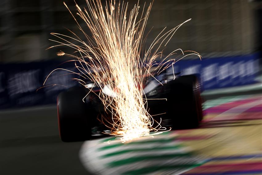 2023 F1 Car Sparks